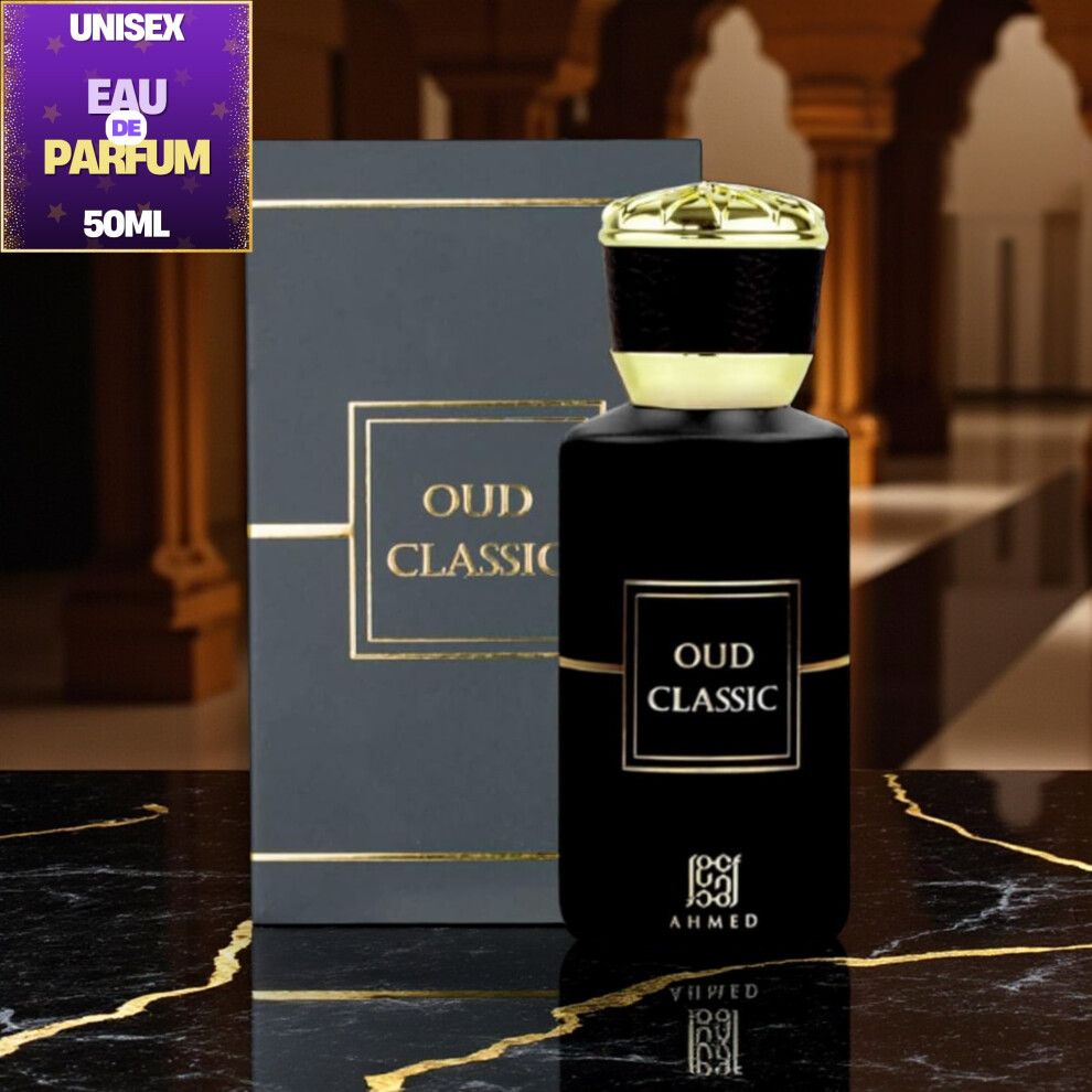 Ahmed Al Maghribi Oud Classic Eau De Parfum 50Ml For Unisex