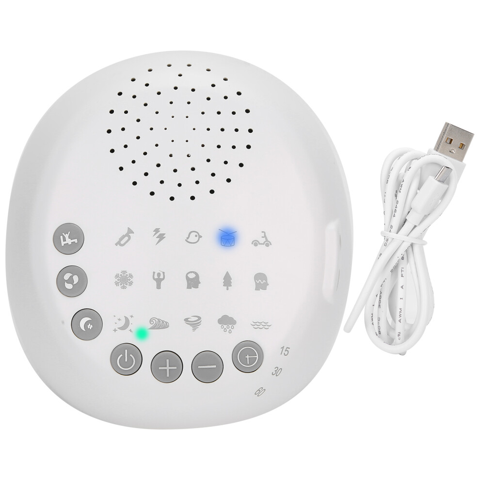 White Sleep Sound Device Timing Noise Machine