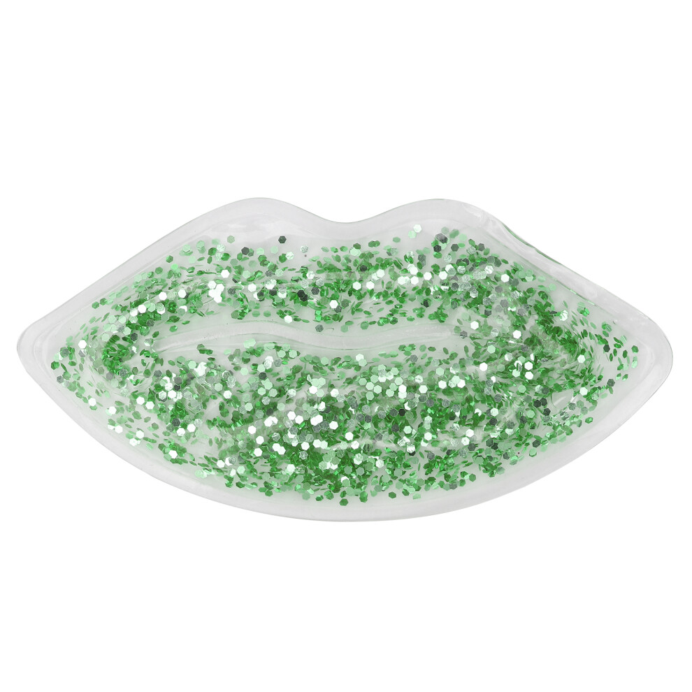 Hot Cold Compress Lips Ice Pack Glitter Sequins