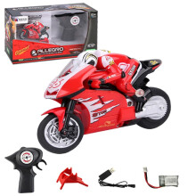 Mini RC Motorcycle for Adult, 2.4G Electric Remote Control Drift Stunt Vehicle Model, High-Speed Racing Motorcycle with Realistic Design