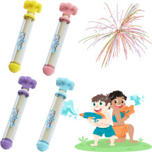 Firework Water Spray Gun Set, 4Pcs Couples Romantic Water Toys, Interactive Fun for Family and Friends, Colorful Design