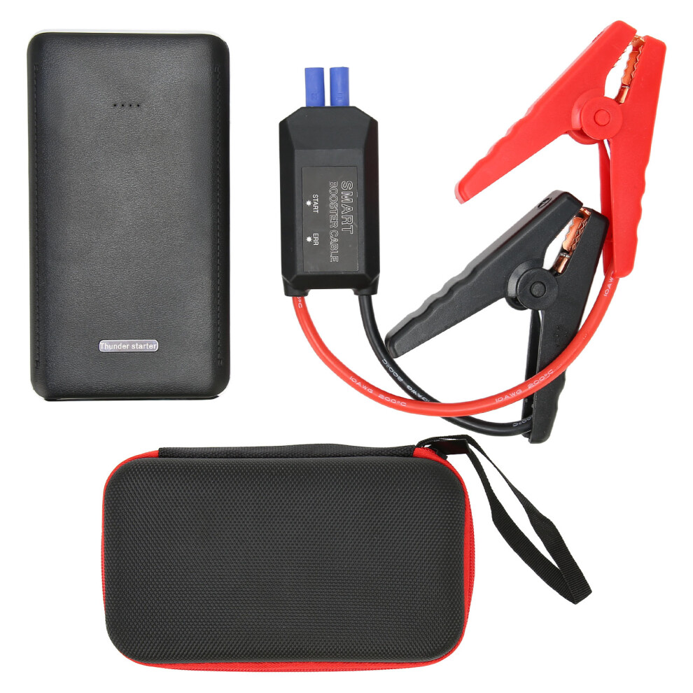 Jump Starter 600A Peak 8000Mah Portable Power Pack Light 9387669231480