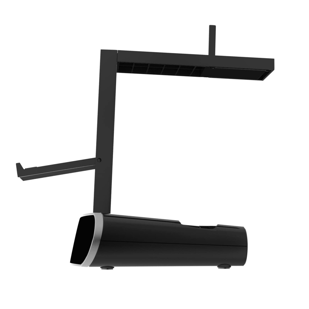 Charger Station For Ps5 Console, Fast Dual Charging Dock With Headset Holder For Playstation 5 Vr2 Console, Black 6276012534398
