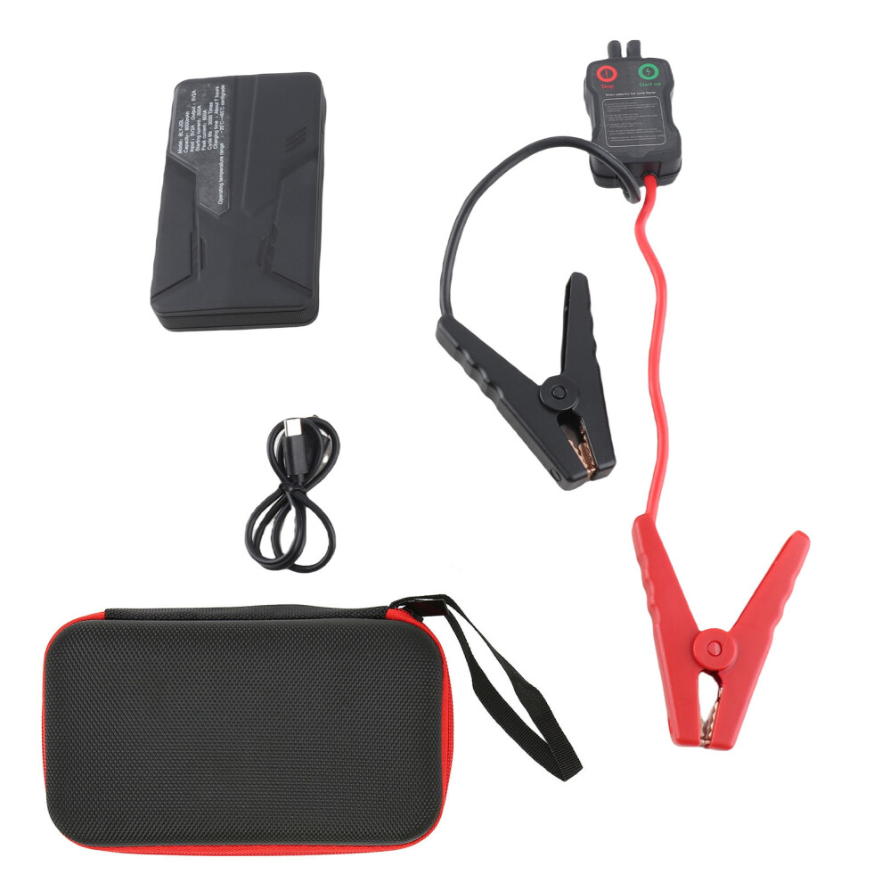 Car Jump Starter 600A Peak 8000Mah Led Sos Light 9387669232067
