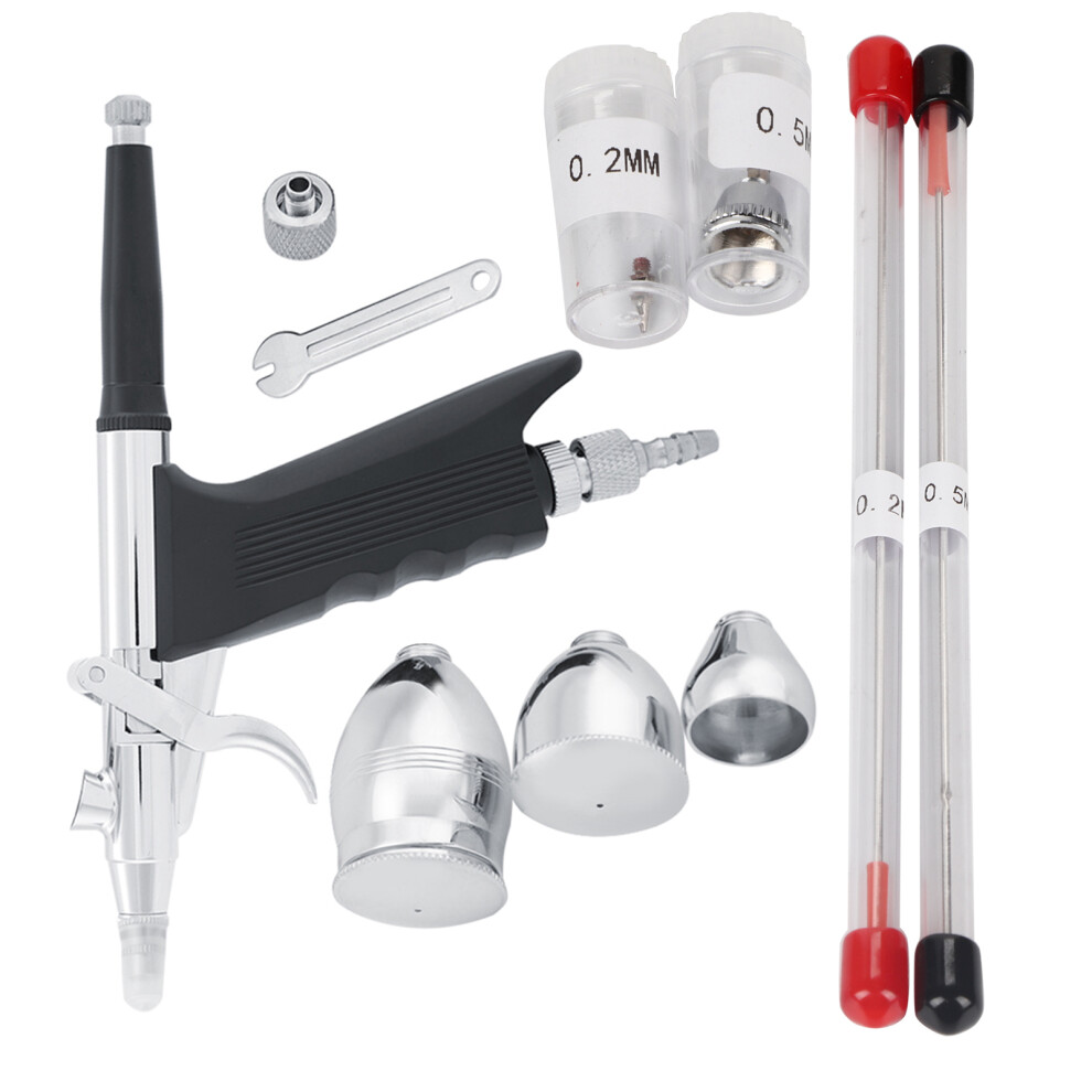Dual Action Airbrush Compressor Kit Craft Cake 9387669232180