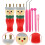 Knitting Spool Tool Set - Wooden Yarn Craft Maker Kit for DIY Projects, Includes Assorted Spools and Accessories 5