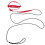 Red Bird Leash Adjustable Nylon Elastic Rope for Parrot Training 15
