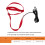 Red Bird Leash Adjustable Nylon Elastic Rope for Parrot Training 10