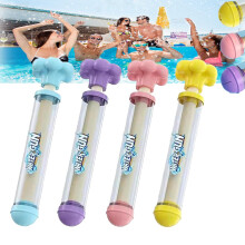 Fireworks Water Gun 4PCS High Pressure Water Squirter Toy for Couples Pool Party Romantic Style Water Spray