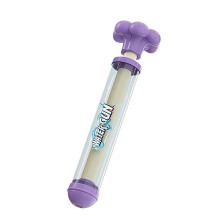Firework Water Spray Gun for Couples, High Pressure Pull-Out Sprinkler Squirter, Purple Bathing Pool Party Toy