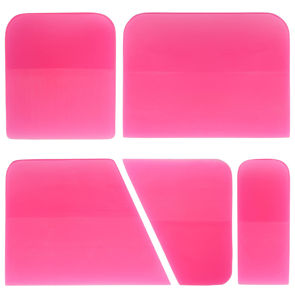Ppf Squeegee Kit - 5 In 1 Soft Tpu Anti-Scratch Squeegee For Vinyl Wrap, Window Tint, Paint Protection Film, Cleaning Tools 6493810724800
