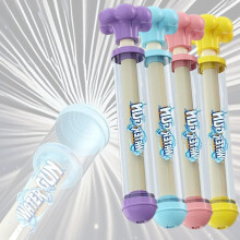 Firework Water Gun 4-Pack, Colorful Fireworks Style Water Spray Toys for Family Fun and Pool Parties, Durable Plastic