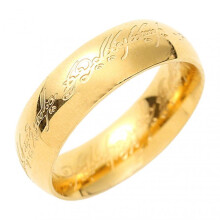 Finger Ring Polishing Bright Luster Exquisite Carving Geometric Anti-fade Europe America Black Golden Silver Men Ring Jewelry Accessory