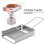 Stainless Steel Foldable Toaster Rack Handheld 13