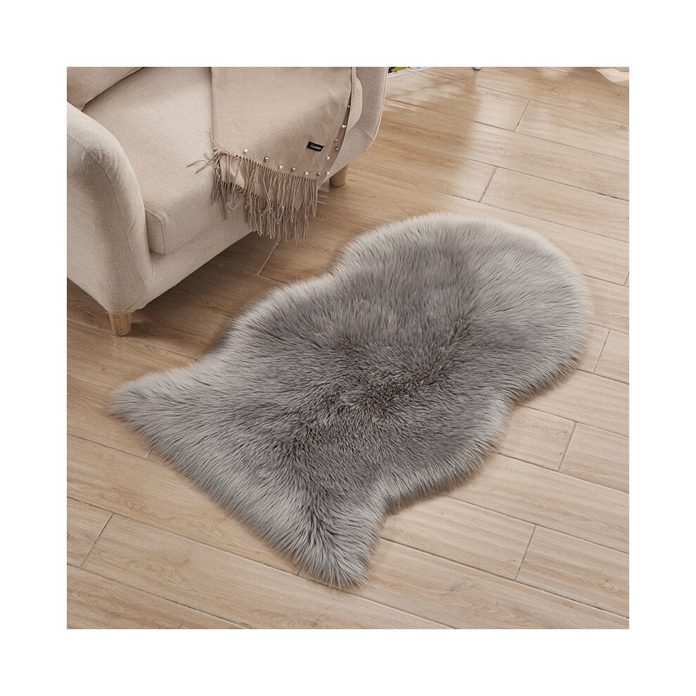 (StyleF, 40*60cm/15.75*23.62in) Faux Fluffy Fur Rug Living Room Bedroom Floor Carpet Decor Home Rugs