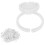 100pcs Lash Glue Holder Ring Cup Eyelash 7