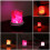 Salt Crystal Night Light & Diffuser 9.8cm USB Aromatherapy Lamp 6