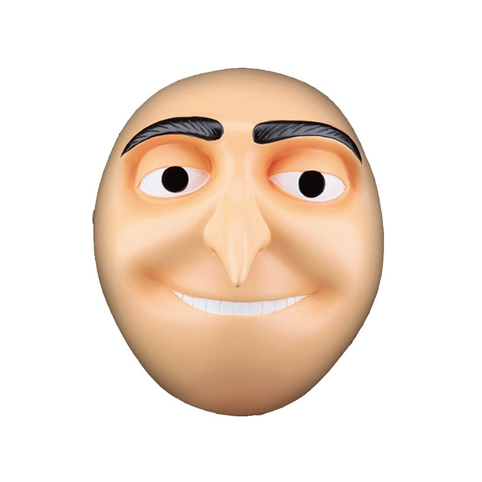 Mask Deluxe Gru For Halloween And Dress Up Parties Ideal For Movie Character Costumes-image-OPC-PJPD629-NEW