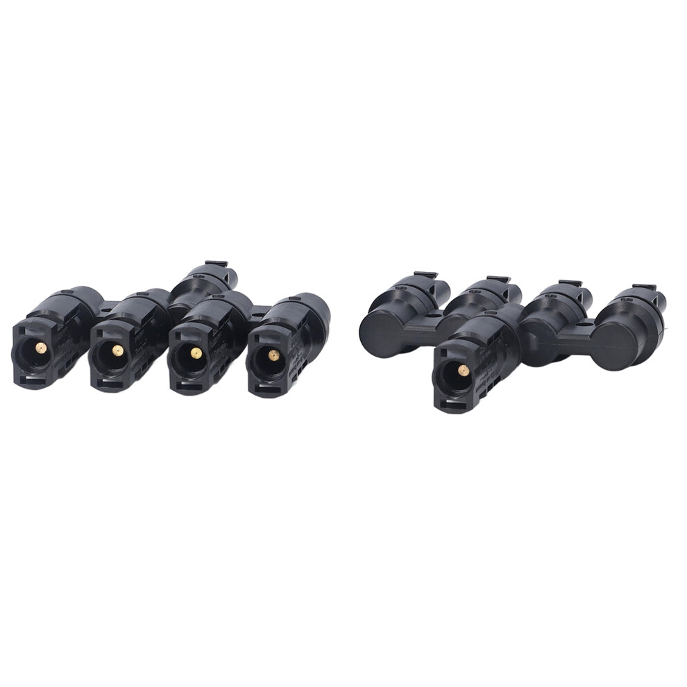 4 To 1 T Branch Photovoltaic Connectors 50A Brass Ip67 Adapter 7681342643730