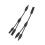 Adattatore parallelo a Y 20A 1000V Ottone PPO 3W 8