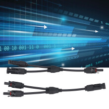 Adaptateur en Y parallèle 20 A 1000 V 3 voies en laiton