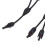 Adattatore parallelo a Y 20A 1000V Ottone PPO 3W 5