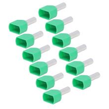 Cosse isolée en cuivre pour câble lot de 100 PVC pré-isolé serti à froid