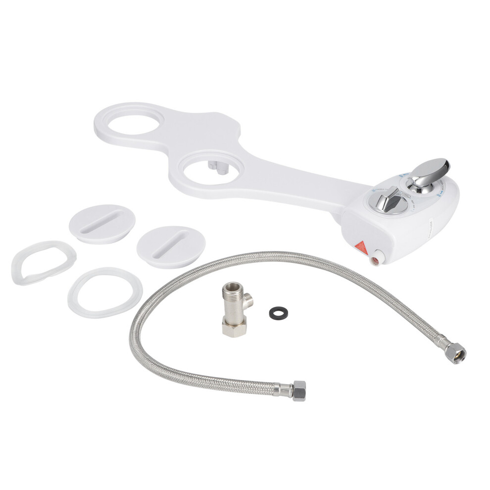 Nonelectric Mechanical Bidet Toilet Seat Adjutable 9387669249171