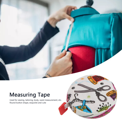 2Pcs Soft Body Measuring Tape, Easy Read, Portable, Colored 2