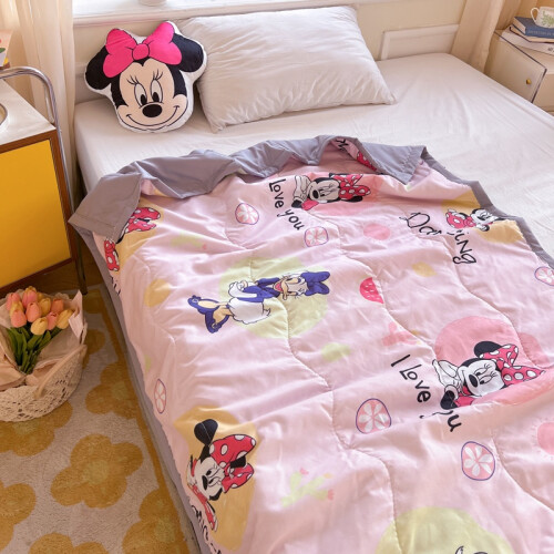 (Minnie)Couverture Cadeaux Climatisation Antibactérienne Jouet Histoire Couette Enfant