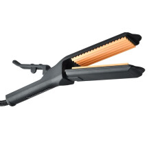 Hair Crimping Irons LM-410-003 Gold Straightening Iron for Thick Hair, 1 Inch Plates, Fast Heating, Durable Design
