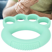 Handgriffstärkungsgerät - Lindert Handkrämpfe, Verhindert Abrutschen, Vier-Finger-Übungsgerät, Grün, 40LB