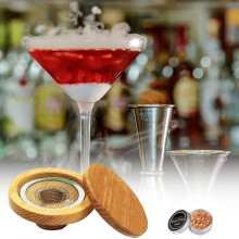 Wooden Cocktail Smoker Kit for Whiskey, Wine, Cheese & Meat, 230g