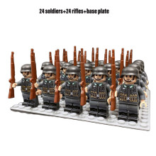 (Soldiers B)WWII Sowjetunion Deutsche Streitkräfte Soldaten Minifiguren Kind Bausteine Spielzeug
