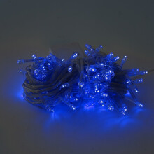 (Blue) Fairy Led String Lights Outdoor Waterproof Lamp Christmas Decor Birthday Party
