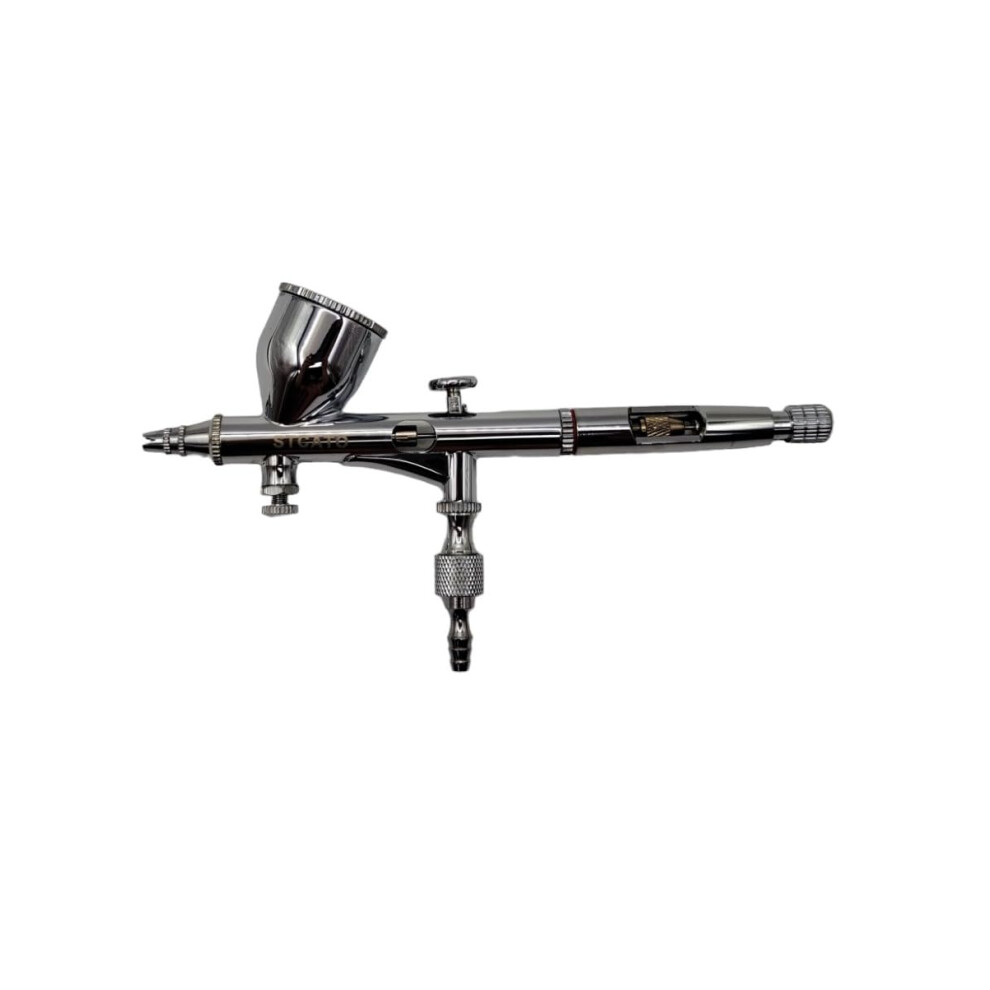 0.2Mm Airbrush Kit Dual Action Spray Gun With 0.2Mm Needles And Nozzles For Tattoo, Nail Art, Makeup, And Model Painting 6482260725420
