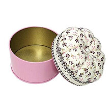 Floral Pattern Cloth Pincushion Set of 2, DIY Craft Pin Cushion Pillow, 4x4 Inches, Ideal for Sewing Projects
