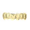 18K Plated Hip Hop Teeth Upper Teeth False Tooth 2