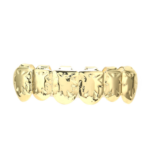 18K Plated Hip Hop Teeth Upper Teeth False Tooth 1