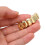 18K Plated Hip Hop Teeth Upper Teeth False Tooth 8