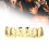 18K Plated Hip Hop Teeth Upper Teeth False Tooth 12
