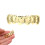 18K Plated Hip Hop Teeth Upper Teeth False Tooth 9