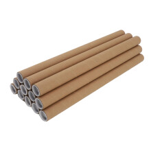 Poster Tubes 12 Pack Mailing Tubes 3.4 x 51 cm Durable Shipping Tubes for Art Prints and Posters