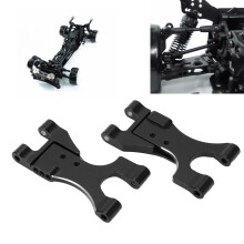 2er Set RC Lenkung Swing Hinteres Unteres Swingarm Aluminium für 3Racing Sakura D5 1/10 RC Modellfahrzeug