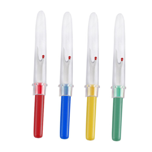 Seam Ripper Thread Puller 10 Pack Sewing Tool Kit for Embroidery Removal Hardness Abrasion Resistant Thread Cutters