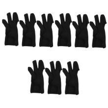 9 Pcs Hairdressing Gloves 3 Finger Mitts Cotton Heat Resistant Curling Iron Protection for Hair Styling and Barber Use