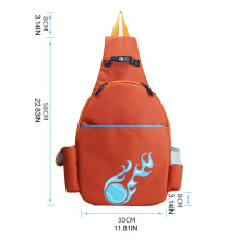 Bolsa de tenis de tela Oxford para 2 raquetas 58x30x8 cm
