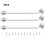 3PCS 10in Cabin Privacy Hook Eye Latch Lock 1