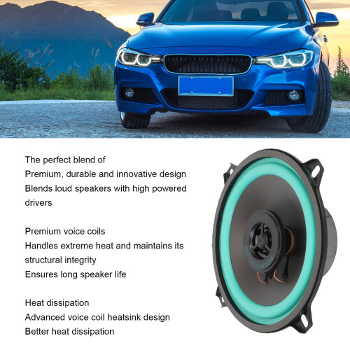 100W 5 Inch Coaxial Car Loudspeaker Modification 2