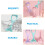 Eye Makeup Helper Eyeliner Stencils Lash Applicator Tool for Easy Clean Design, Precision Application, and Makeup Accuracy 5